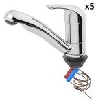 Miscelatore in ceramica Carino 12V diametro 33 mm cromo x5 pezzi