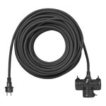 Multipresa Schuko 3 vie 25 m 3x 2,5 mm²