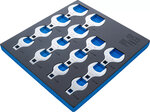 Set di chiavi a zampa di gallo 12,5 mm (1/2) dimensioni in pollici 14 pz