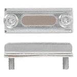 Finestra in mica 42 x 15 mm con guarnizione per stufa Truma
