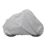 Copertura protettiva grigia per 2 biciclette (ripstop)