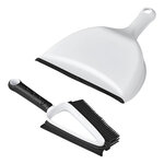 Paletta e scopetta mini con setole in silicone e tergivetro