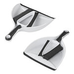 Paletta e scopetta mini con setole in silicone e tergivetro