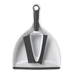 Paletta e scopetta mini con setole in silicone e tergivetro