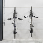 Supporto da parete per 1 bicicletta – set da 2 pezzi