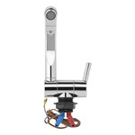 Miscelatore Trend A beccuccio Style 3000 12V diametro 33 mm cromo x5 pezzi