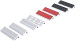 Ganasce protettive magnetici per morsa alluminio 100 mm 8 pz