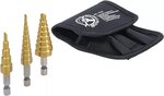 Serie di punte a gradino 3 - 20 mm 3 pz