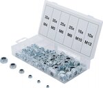 Assortimento di dadi esagonali autobloccanti 146 pezzi