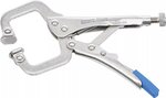 Pinza a morsetto per saldature extra corta 130 mm