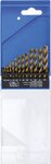 Serie di punte elicoidali HSS nitruro di titanio 1,5 - 6,5 mm 13 pz