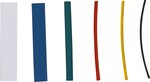 Assortimento manicotti termorestringenti colorati 100 pz