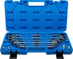 Set di chiavi a cricchetto doppio 8 - 19 mm 10 pz