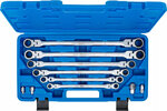 Set di chiavi a cricchetto doppio 8 - 19 mm 10 pz