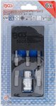 Serie di inserti per cacciavite attacco esagono esterno (3/8) poligonale interno (per XZN) 6 pz