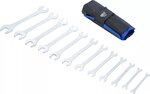 Serie di chiavi combinate anello-forchetta 6 x 7 - 30 x 32 mm 12 pz