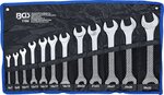 Serie di chiavi combinate anello-forchetta 6 x 7 - 30 x 32 mm 12 pz