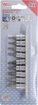 Tappi di chiusura 1/4, 9 pezzi, foro Torx T10 - T50