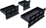 Serie di vaschette portaminuteria magnetiche 145 / 210 / 310 mm 3 pz