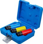 Set di bussole macch.riv.plastica (1/2) 17 / 19 / 21 mm 3 pz
