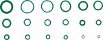 Assortimento o-ring HBNR Ø 3 - 22 mm 225 pz