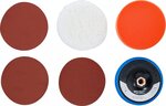 Set di dischi abrasivi e per lucidatura Ø 125 mm