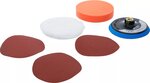Set di dischi abrasivi e per lucidatura Ø 125 mm