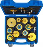 Set di adattatori per apparecchio per spurgo freni 17 pz