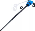 Pompa per fusti con leva per urea (AUS32) incl. 2 adattatori per fusti in plastica