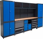 Sistema a parete Flex legno 5 moduli