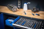 Sistema a parete Flex legno 5 moduli
