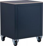 Carrello portautensili 4 cassetti vuoto per sistema a parete