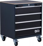 Carrello portautensili 4 cassetti vuoto per sistema a parete