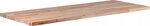 Piano di lavoro in legno massiccio 1300 x 550 x 30 mm