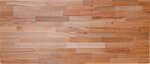 Piano di lavoro in legno massiccio 1300 x 550 x 30 mm