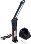 Lampada pieghevole a batteria COB-LED 6,5 W con stazione di ricarica
