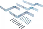 Serie di ganci da muro con set di tensostrutture 4 pz
