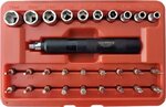 Cacciavite a percussione con inserti e bussole – 29 pezzi