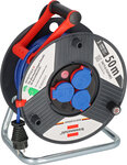 Avvolgicavo 50 m IP44 AT-N05V3V3-F 3G1,5 blu