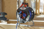 Avvolgicavo 25 m IP44 AT-N05V3V3-F 3G1,5 blu