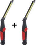 Lampada pieghevole a batteria COB-LED 5W x2 pezzi