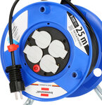 Avvolgicavo 25 m H05VV-F 3G1,5
