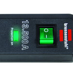 Multipresa con protezione da sovratensioni 6 prese antracite 1,5 m 13.500A H05VV-F 3G1,5