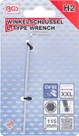 Chiave esagonale interna a L, extra lunga 2mm (115mmL)