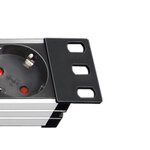 Multipresa 8 posti 2 m H05VV-F 3G1,5 + interruttore