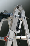 Multipresa con morsetto 3 prese 3 m H05VV-F 3G1,5 bianco antracite