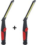 Lampada pieghevole a batteria COB-LED 5W x2 stuks