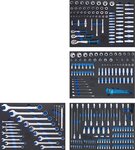 Carrello portautensili 8 cassetti con 296 utensili