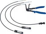 Pinza per fascette stringitubo con cavi Bowden intercambiabili 635 - 670 mm