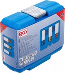 Set di bussole macch.riv.plastica (1/2) 3 pz.l